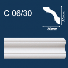 С06/30 Элементы плинтуса для углового соединения С06/30 Элементы плинтуса для углового соединения