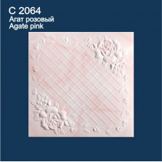 Потолок полистирол С2064 Агат РОЗОВЫЙ, Мрамор Потолок полистирол С2064 Агат РОЗОВЫЙ, Мрамор