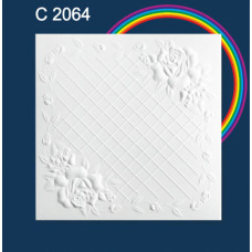 Потолок полистирол С2064 белый Потолок полистирол С2064 белый
