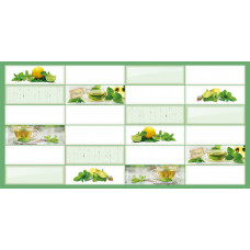 Плитка АРТ ПЛИТКА МЯТА Панель ПВХ/10 955*480