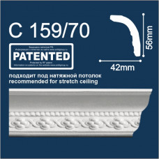Плинтус потолочный 159/70 56*42/2м Плинтус потолочный 159/70 56*42/2м