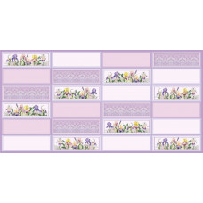 Плитка АРТ ИРИСЫ Панель ПВХ/10 955*480